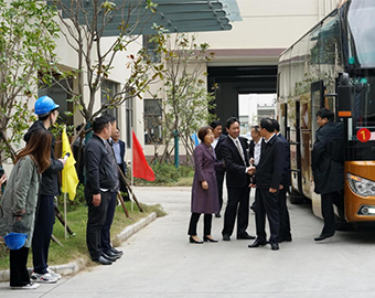 眾旺億元項目竣工，如皋市市長前往眾旺參觀